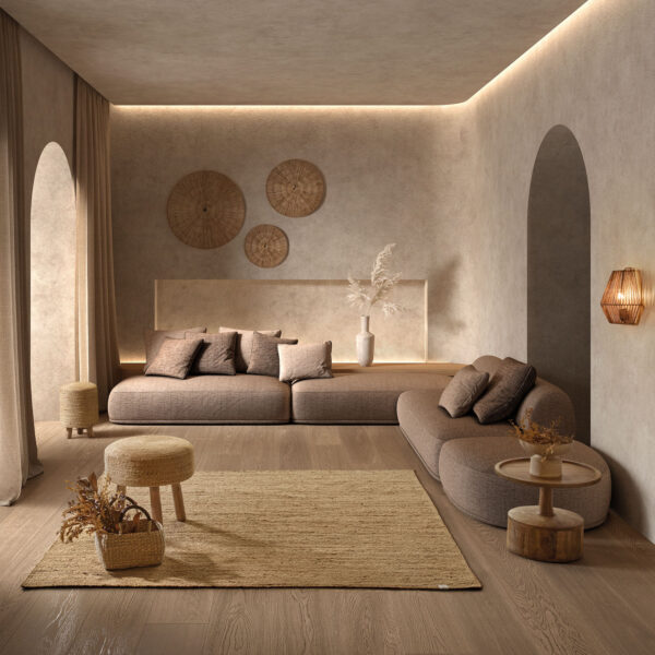 APLIQUE DE PARED DE YUTE - Imagen 2