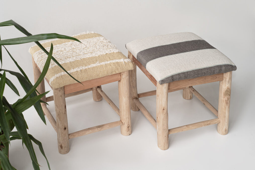 BANQUETA RUSTICA ARENA, GRIS Y VERDE BANQUETA RUSTICA ARENA, GRIS Y VERDE