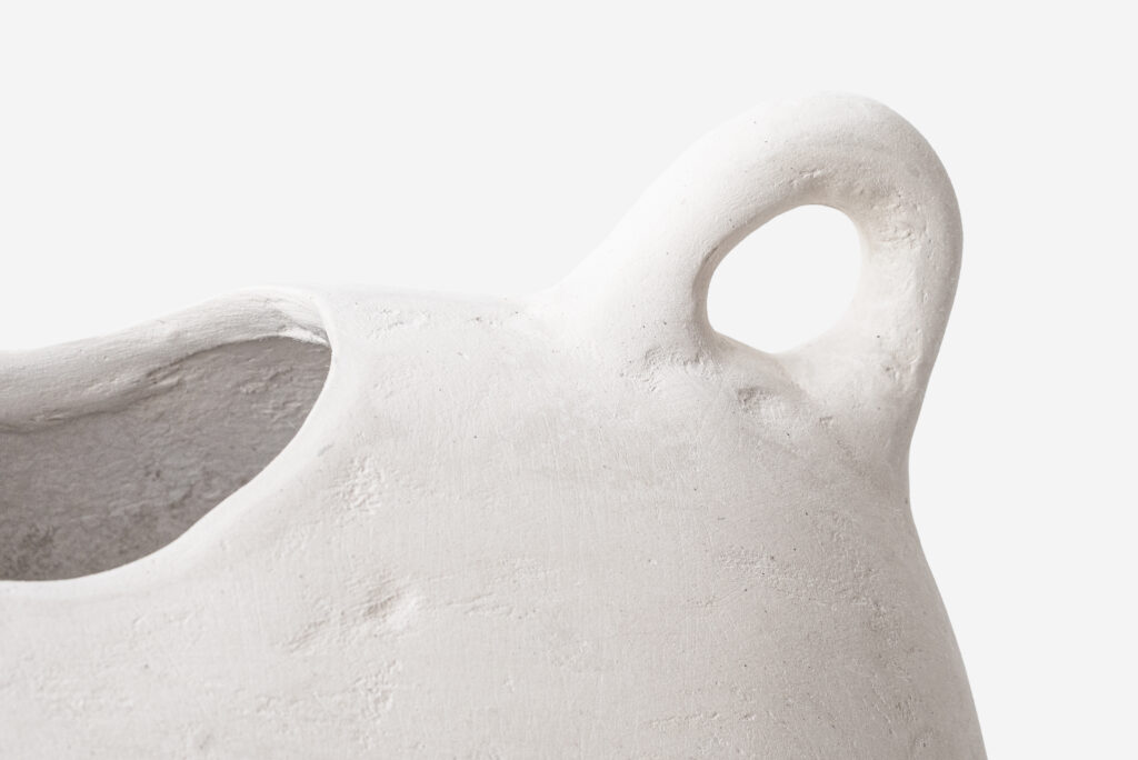 JARRÓN DE PAPEL MACHÉ