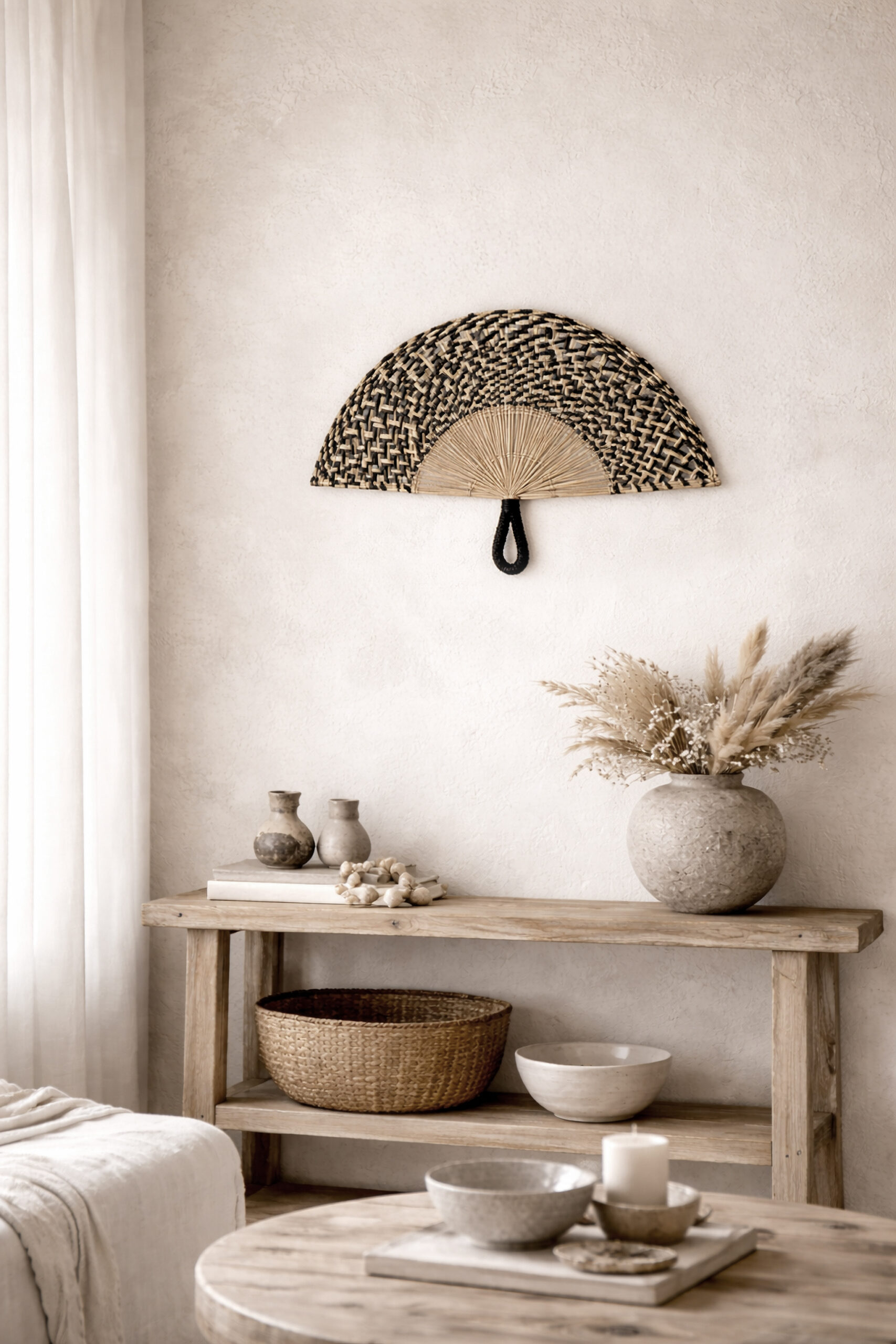 ABANICO DECORACIÓN PARED SEAGRASS ABANICO DECORACIÓN PARED SEAGRASS